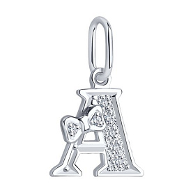 Подвеска SOKOLOV - Серебро 925, Фианит (арт. 94030471)