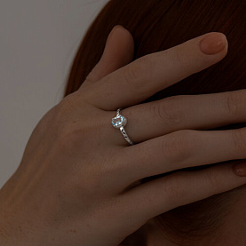 Кольцо SOKOLOV - Серебро 925, Топаз (арт. 92012088)