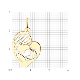 Подвеска SOKOLOV - Золото 585 (арт. 033907)