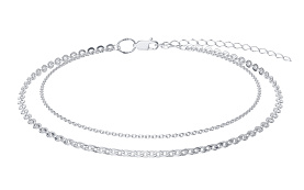 Браслет Красцветмет - Серебро 925 (арт. НБ22-424-3#0.50)