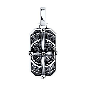 Подвеска Diamant - Серебро 925, Фианит (арт. 95-130-02643-1)