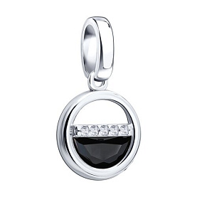 Подвеска SOKOLOV - Серебро 925, Фианит (арт. 94033440)