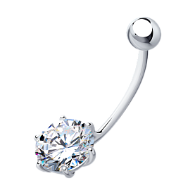 Пирсинг SOKOLOV - Серебро 925, Фианит (арт. 94060055)