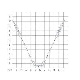 Колье SOKOLOV - Серебро 925, Фианит (арт. 94071364)