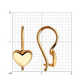 Серьги SOKOLOV - Золото 375 (арт. 028622-4)