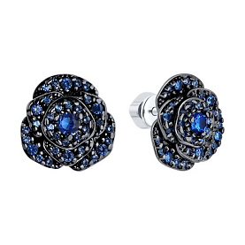 Серьги SOKOLOV - Серебро 925, Фианит (арт. 94026053)