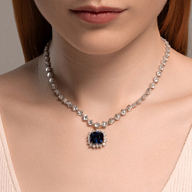 Колье SOKOLOV - Серебро 925, Фианит (арт. 94071004)