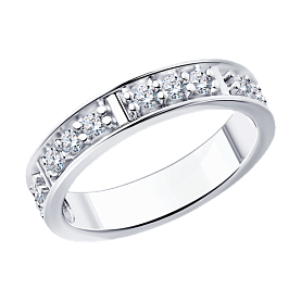 Кольцо Diamant - Серебро 925, Фианит (арт. 94-110-01544-1)