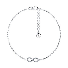 Браслет SOKOLOV - Серебро 925, Фианит (арт. 94050967)