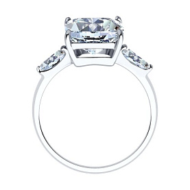 Кольцо SOKOLOV - Серебро 925, Фианит (арт. 94014052)