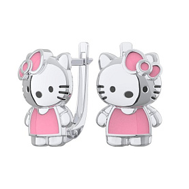 Серьги POKROVSKY - Серебро 925, Эмаль (арт. 0201669-30875)