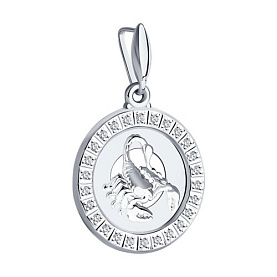 Подвеска SOKOLOV - Серебро 925, Фианит (арт. 94031390)