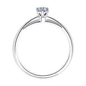 Кольцо Diamant - Серебро 925, Фианит (арт. 94-110-01543-1)