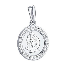 Подвеска SOKOLOV - Серебро 925, Фианит (арт. 94031388)