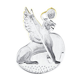 Брошь Diamant - Серебро 925, Фианит, Эмаль (арт. 94-140-02307-1)