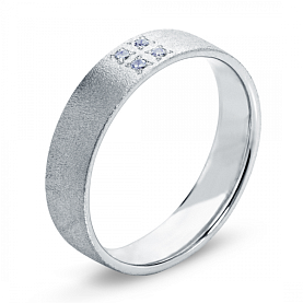Кольцо Platinum Lab. - Платина 950, Бриллиант (арт. ПК-110-04-М3)