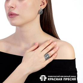 Кольцо Красная пресня - Серебро 925 (арт. 23013136)