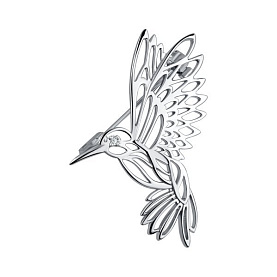 Брошь Talant - Серебро 925, Фианит (арт. 60-72-0001-12772)