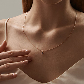 Подвеска SOKOLOV - Золото 375, Гранат (арт. 37732171)