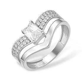 Кольцо EFREMOV - Серебро 925, Фианит (арт. 10100114011-501)