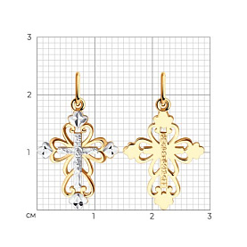 Подвеска SOKOLOV - Золото 585 (арт. 51-131-01041-1)