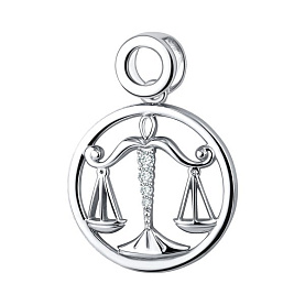 Подвеска Talant - Серебро 925, Фианит (арт. 55-72-0001-27875)