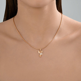 Подвеска Diamant - Золото 585, Фианит (арт. 51-130-02901-1)