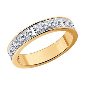 Кольцо Diamant - Серебро 925, Фианит (арт. 93-110-01544-1)