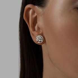 Серьги SOKOLOV - Серебро 925, Фианит (арт. 94025782)
