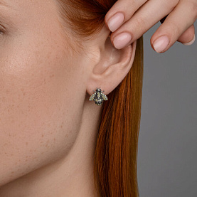 Серьги SOKOLOV - Серебро 925, Фианит (арт. 94026828)