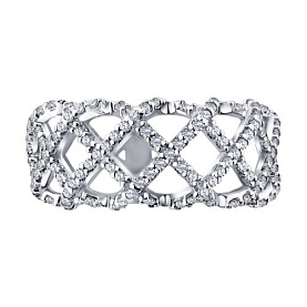 Кольцо SOKOLOV - Серебро 925, Фианит (арт. 94014732)