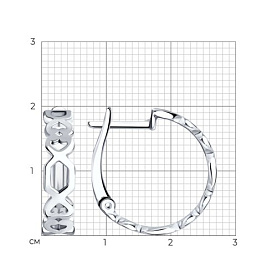Серьги SOKOLOV - Серебро 925 (арт. 94025646)