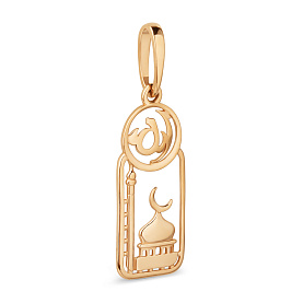 Подвеска ЮФ Династия - Золото 375 (арт. 106438-5000)