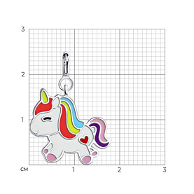 Подвеска Diamant - Серебро 925, Эмаль (арт. 94-130-01005-1)