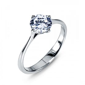 Кольцо Platinum Lab. - Платина 950, Бриллиант (арт. ПК-087-04)