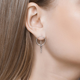 Серьга SOKOLOV - Серебро 925 (арт. 94170072)