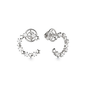 Серьги Дар - Серебро 925, Фианит (арт. С-2505р00)