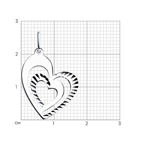 Подвеска SOKOLOV - Серебро 925 (арт. 94032771)