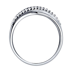 Кольцо SOKOLOV - Серебро 925, Фианит (арт. 94014847)