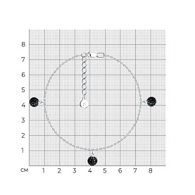 Браслет SOKOLOV - Серебро 925, Swarovski (арт. 94050942)