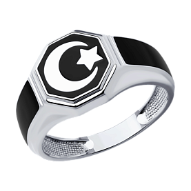 Кольцо SOKOLOV - Серебро 925, Эмаль (арт. 94013732)