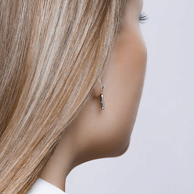 Серьги SOKOLOV - Серебро 925, Авантюриновое стекло (арт. 94023512)