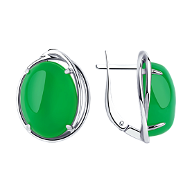 Серьги Diamant - Серебро 925, Кварц (арт. 94-320-00907-1)