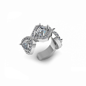 Серьга POKROVSKY - Серебро 925 (арт. 0202228-00775)