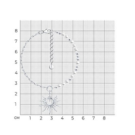 Браслет SOKOLOV - Серебро 925, Жемчуг синтетический, Фианит (арт. 94051589)