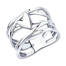 Кольцо SOKOLOV - Серебро 925 (арт. 94013050)