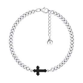 Браслет SOKOLOV - Серебро 925, Эмаль (арт. 94050891)