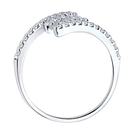 Кольцо SOKOLOV - Серебро 925, Фианит (арт. 94014290)