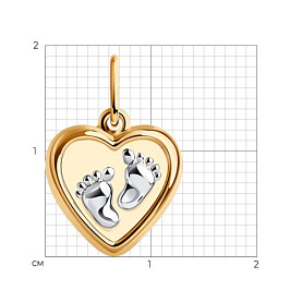 Подвеска SOKOLOV - Золото 585 (арт. 035272)