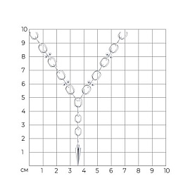 Колье SOKOLOV - Серебро 925 (арт. 94071413)
